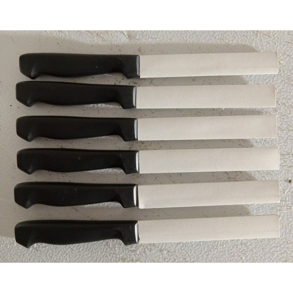 Amazon.com: Seven Piece Steak Block Set: Home & Kitchen Vintage 7 piece Steak Knife And Block Set